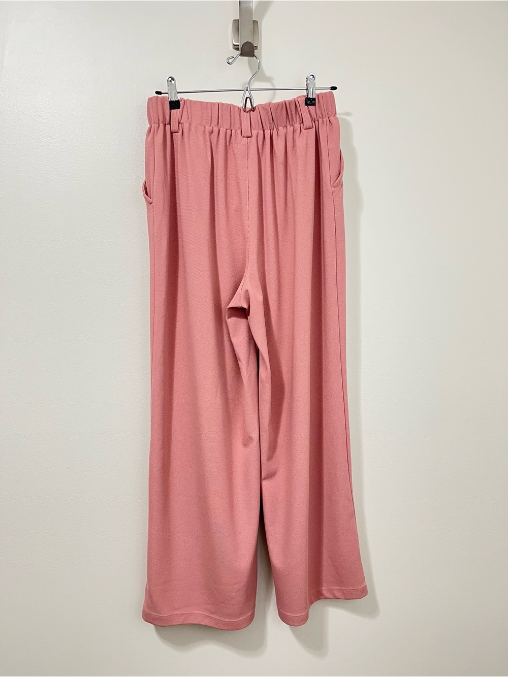 NWT HALARA Wide-Leg Pleated Pants in Rosette - Picture 9 of 14